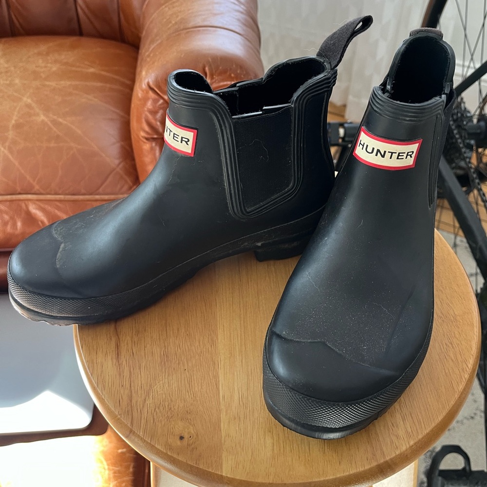 Hunter Chelsea Boot Black 6